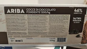 Gocce di Cioccolato Fondente 46% 10 Kg