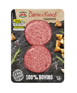 Hamburger di Bovino Adulto (8 Pz x 200 Gr)