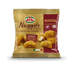 Nuggets di Pollo selezione Gourmet (10 Pz x 260 Gr) Prodotto surgelato