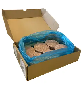 Hamburger di Bovino Adulto (40 Pz x 110 Gr) Prodotto surgelato