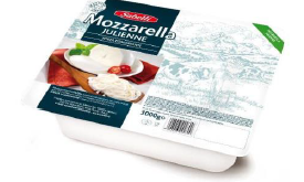 Mozzarella Julienne/Cubettata (4 Pz x 3 Kg)
