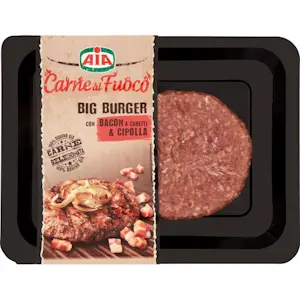Big Burger  Bacon/Cipolla (8 Pz x 180 Gr)