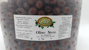 Olive nere riviera con nocciolo 5 Kg - 2