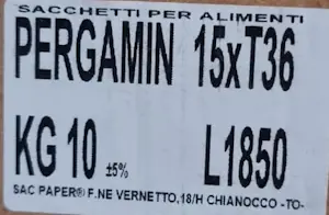 Sacchetti bianchi 15x35  Kg 10 - 2