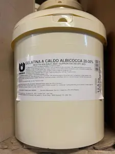 Gelatina a caldo albicocca 20/30 % 12,5 Kg