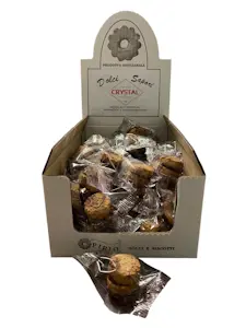 Crystal - Baci di Dama artigianali (45 monoporzioni)