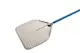 Pala per pizza rettangolare forata 36x36 in alluminio anodizzato - 1